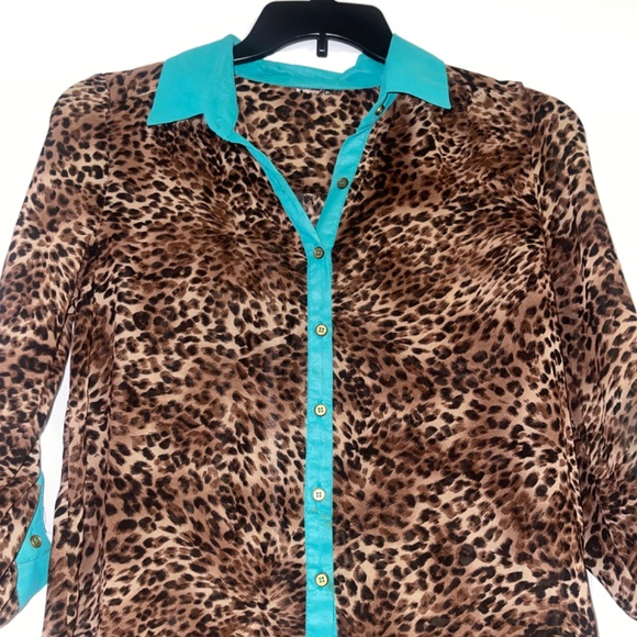 Leopard blouse - Picture 4 of 7